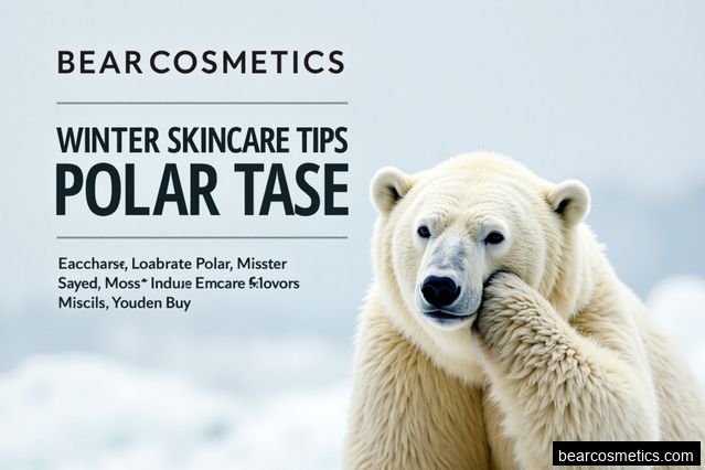 Winter Skincare Tips for Polar Bears by BearCosmetics